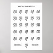 Chess - Basic Mating Pattern Poster (Voorkant)