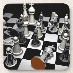 Chess Bier Onderzetter