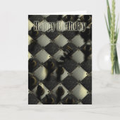 Chess Birthday Card Kaart (Voorkant)