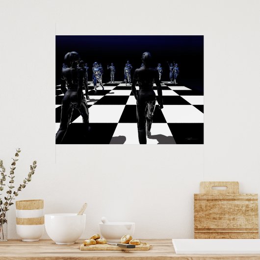 Chess - Bishop's POV Poster (Keuken)