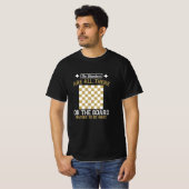 Chess - Blunders wachten op het maken T-shirt (Voorkant volledig)
