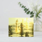 Chess Board Briefkaart (Staand voorkant)