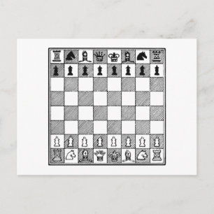 Chess Board Briefkaart