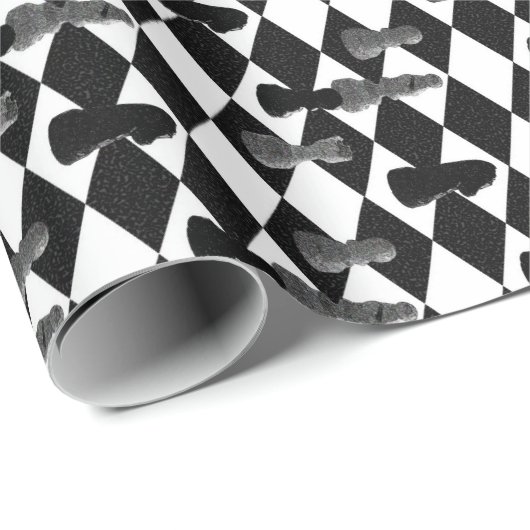 Chess Board Cadeaupapier (Rol Hoek)