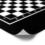 Chess Board Chess Chess Game Player Poster (Hoek)