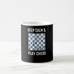 Chess Board Chess Player Koffiemok