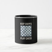 Chess Board Chess Player Mok (Midden)