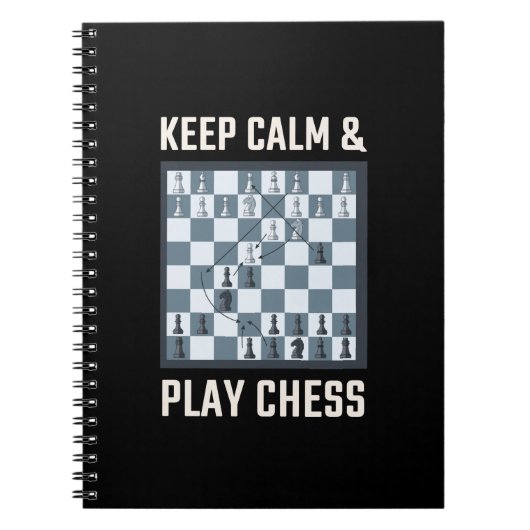 Chess Board Chess Player Notitieboek (Voorkant)