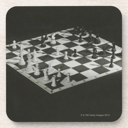 Chess Board Drankjes Onderzetter (Voorkant)