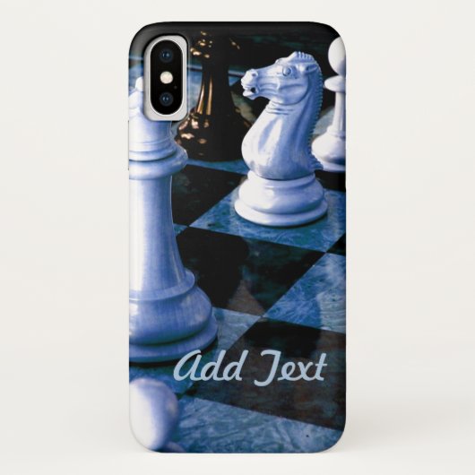 Chess Board King past personaliseren aan Case-Mate iPhone Case (Achterkant)