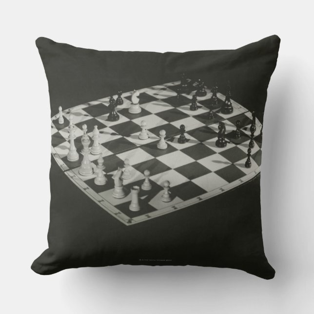 Chess Board Kussen (Voorkant)