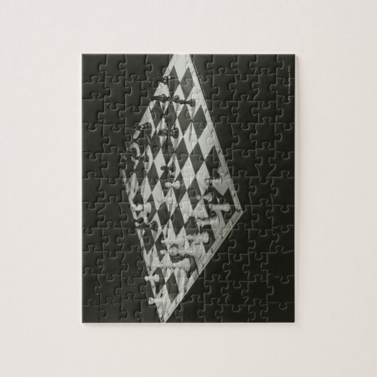 Chess Board Legpuzzel (Verticaal)