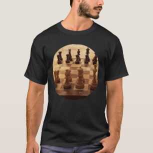 Chess Board Macro T-shirt
