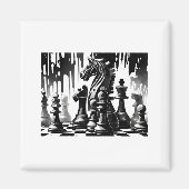 Chess Board Magneet (Voorkant)