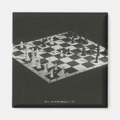 Chess Board Magneet (Voorkant)