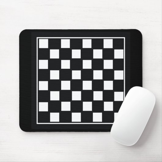 Chess Board Muismat (Met muis)
