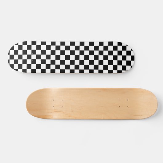 Chess Board Persoonlijk Skateboard (Horizontaal)