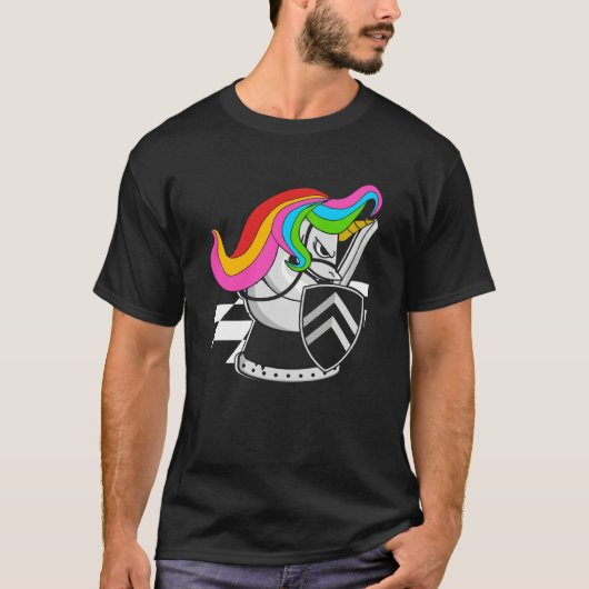 Chess Board Piece Unicorn Knight Checkmate Grandma T-shirt (Voorkant)