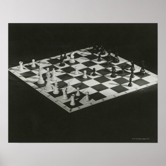 Chess Board Poster (Voorkant)