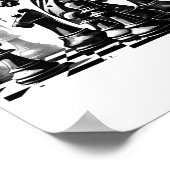 Chess Board  Poster (Hoek)