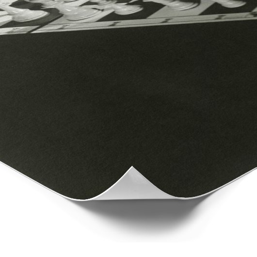 Chess Board Poster (Hoek)