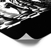 Chess Board  Poster (Hoek)