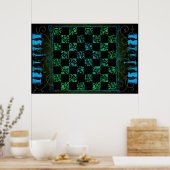 Chess Board Poster I (Keuken)