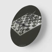 Chess Board Ronde Klok (Hoek)