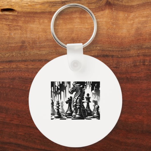 Chess Board  Sleutelhanger (Voorkant)