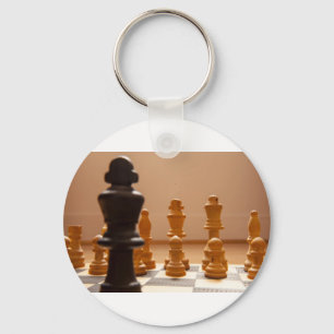 Chess board sleutelhanger