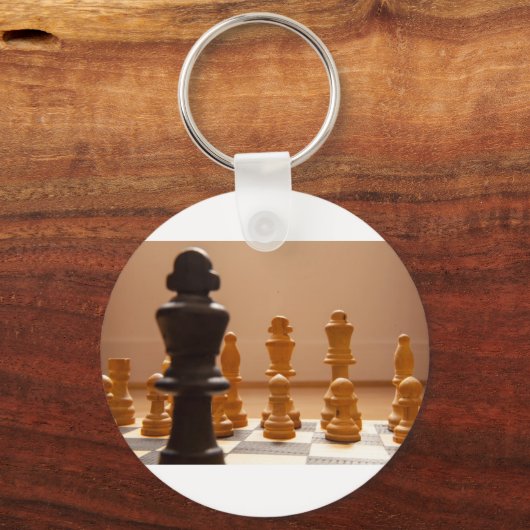 Chess board sleutelhanger (Voorkant)