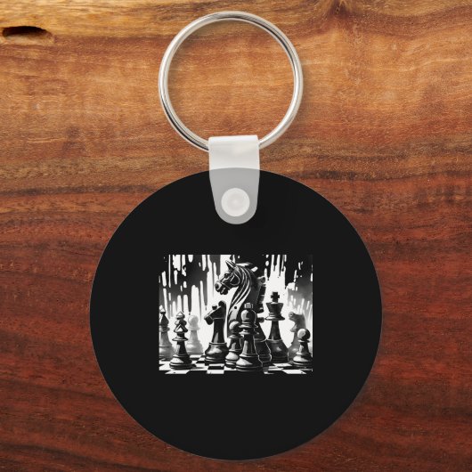 Chess Board  Sleutelhanger (Voorkant)
