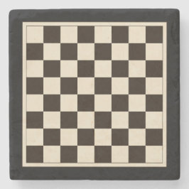 Chess Board Stenen Onderzetter
