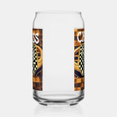 CHESS BOARD STYLE BLIKVORM GLAS (Rechts)