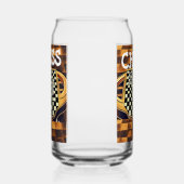 CHESS BOARD STYLE BLIKVORM GLAS (Links)