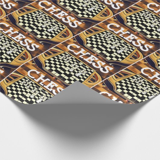 CHESS BOARD STYLE CADEAUPAPIER (Hoek)