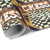 CHESS BOARD STYLE CADEAUPAPIER (Rol Hoek)