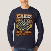 CHESS BOARD STYLE T-SHIRT (Voorkant)