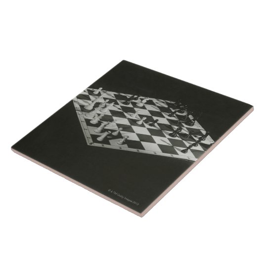 Chess Board Tegeltje (Zijkant)