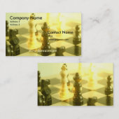 Chess Board Visitekaartje (Voorkant / Achterkant)