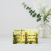 Chess Board Visitekaartje (Staand voorkant)