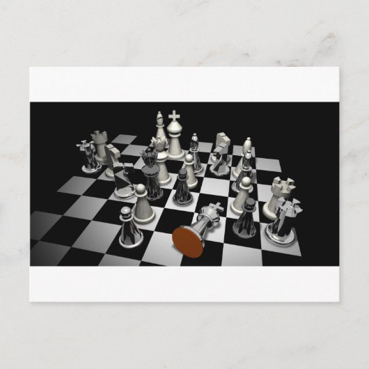 Chess Briefkaart (Voorkant)