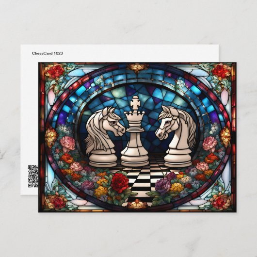 Chess Briefkaart (Voorkant / Achterkant)