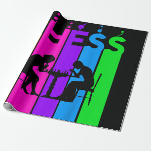 Chess Bubble Hobby en Sport Gift Idee Cadeaupapier