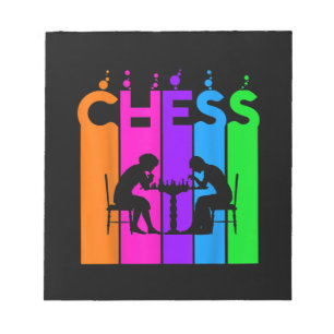 Chess Bubble Hobby en Sport Gift Idee Notitieblok