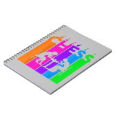 Chess Bubble Hobby en Sport Gift Idee Notitieboek (Linkerzijde)