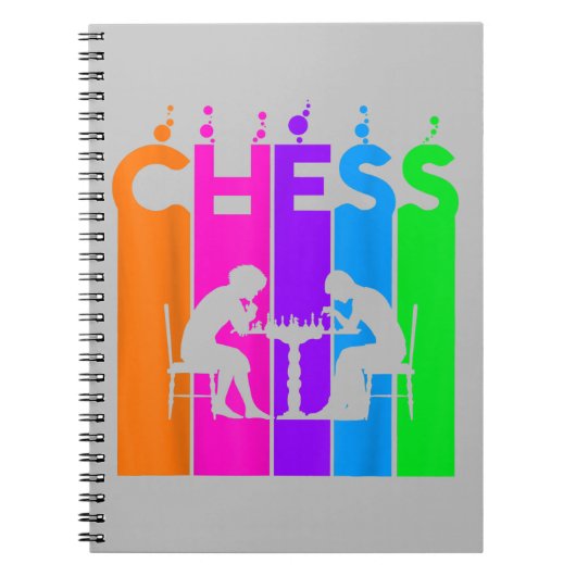 Chess Bubble Hobby en Sport Gift Idee Notitieboek (Voorkant)