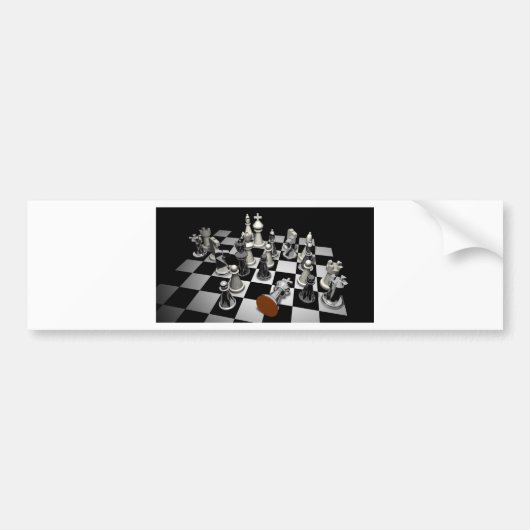 Chess Bumpersticker (Voorkant)