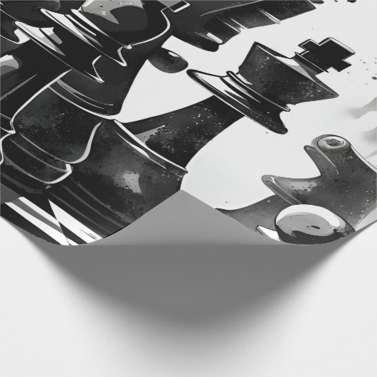 Chess Cadeaupapier (Hoek)