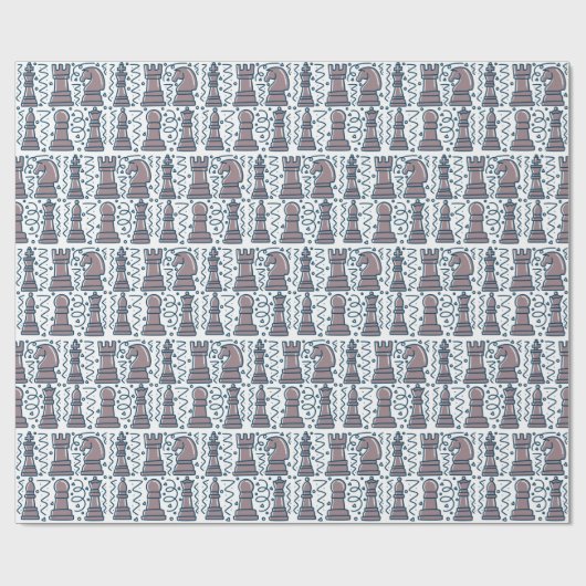 Chess Cadeaupapier (Vlak)